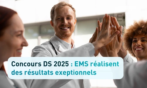 Concours DS 2025 : EMS réalisent des résultats exeptionnels